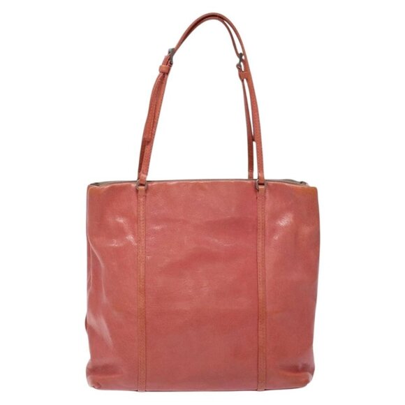 PRADA Hand Bag Leather Pink Silver Auth - Picture 2 of 16